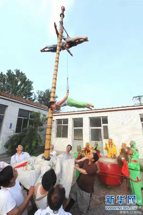 河北文安诗词学会同题原创诗词《文安非遗十咏之左各庄杆会》集锦